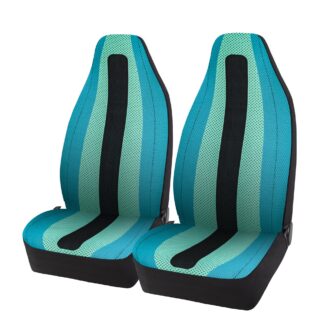 Auto Drive 2PC High Back Aireknit Vapour Seat Covers MintGrey - Universal Fit,2010SC06