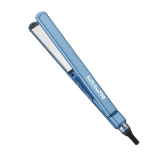 BaBylissPRO Nano Titanium Ultra-Thin Flat Iron - BNT4072TUC - Blue - 1 Inch Flat Iron